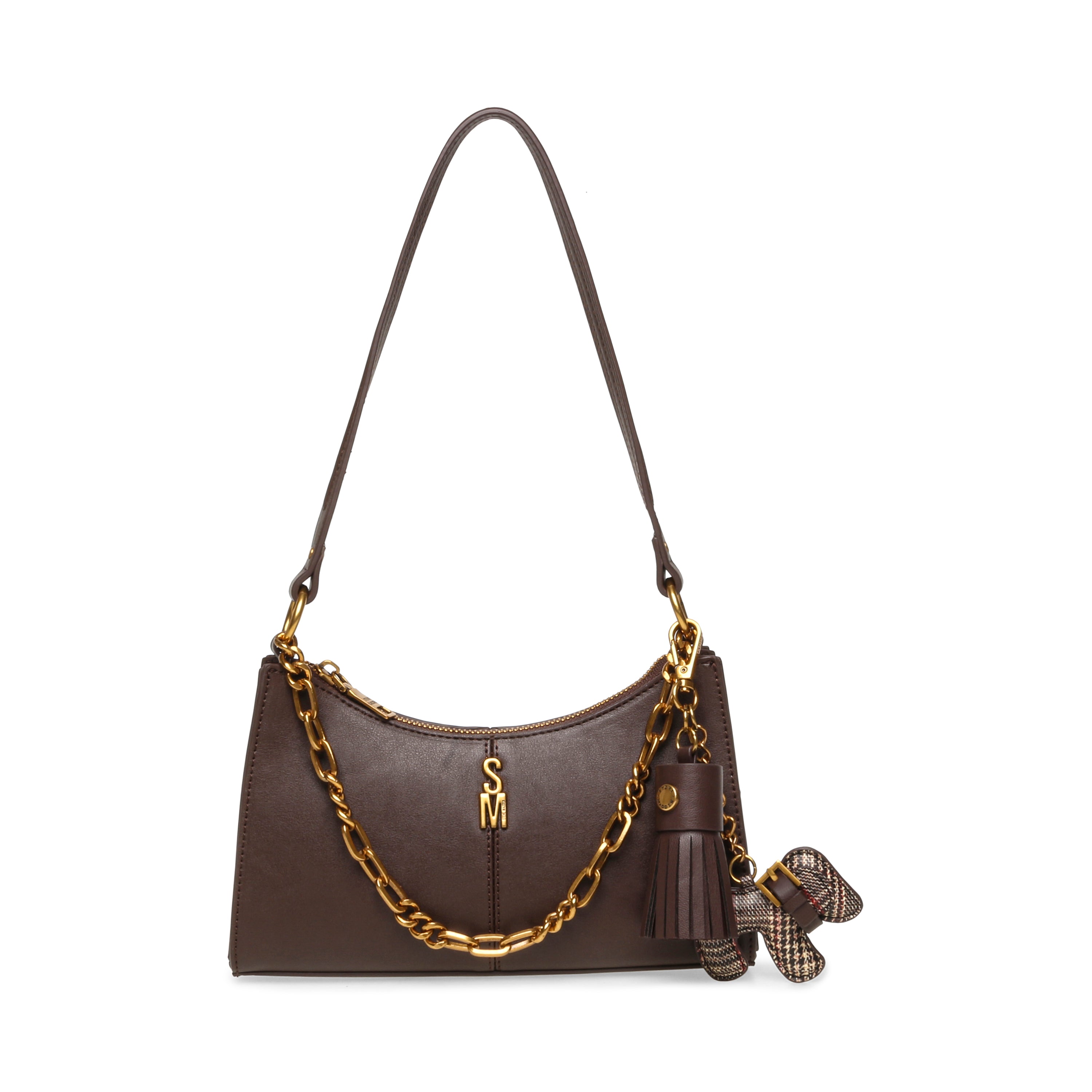 Bmika-C Women's Chocolate Shoulder Bag — front view