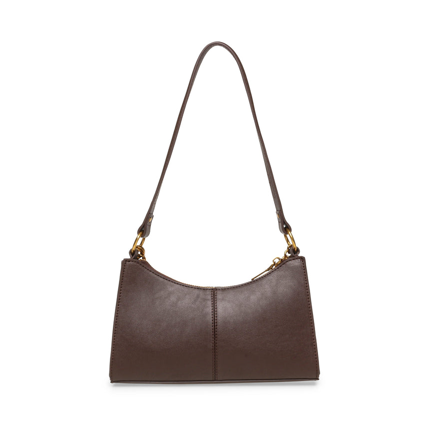 Bmika-C Women's Chocolate Shoulder Bag — side view