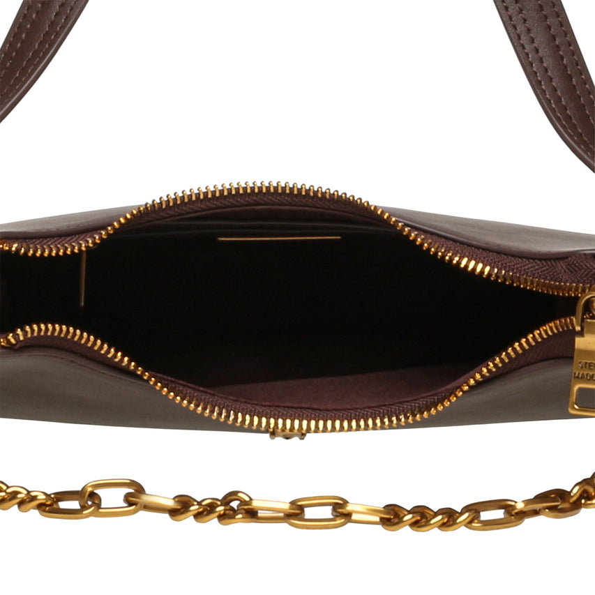 Bmika-C Women's Chocolate Shoulder Bag — alternate view 5