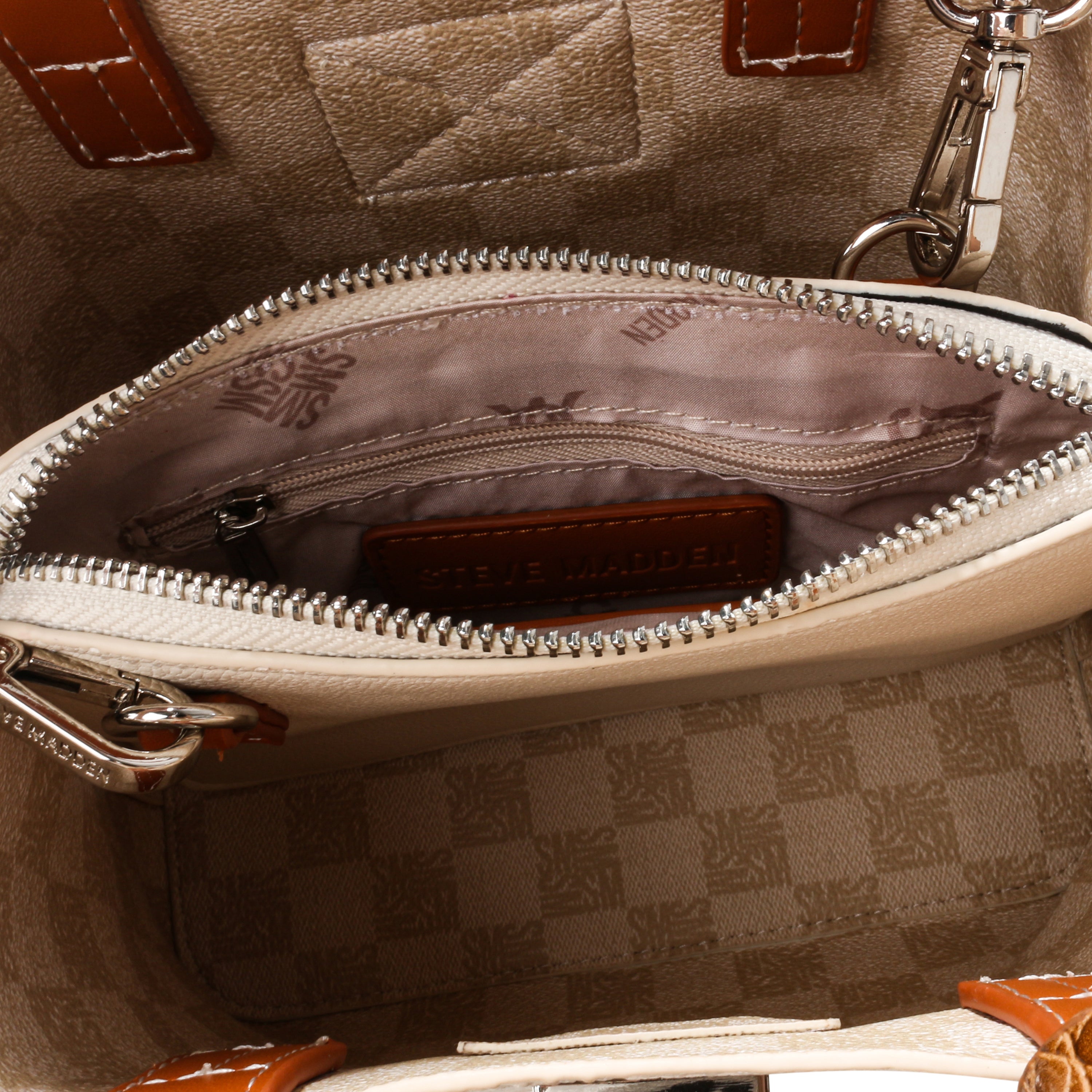 SANIBEL BONE SATCHEL BAG