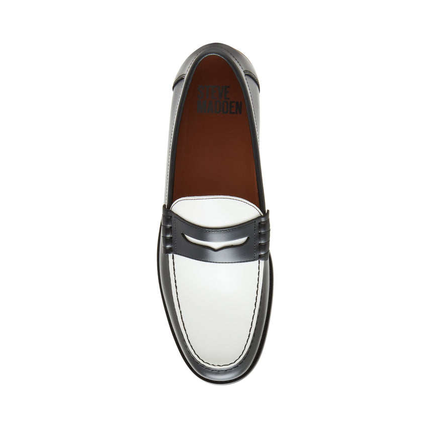 Abbell Men's Black/White Loafers - view 6