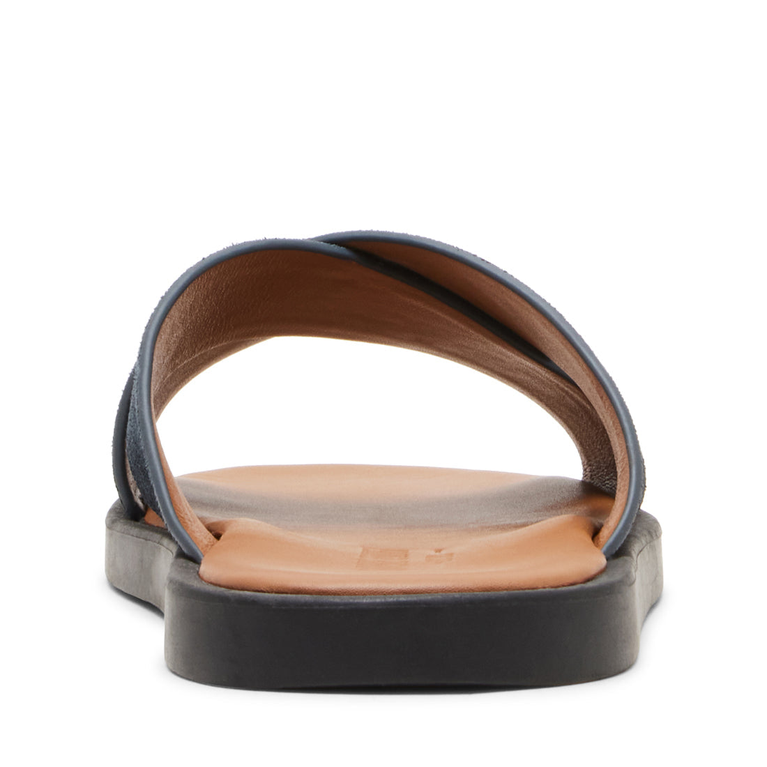 GRANULUAR NAVY SUEDE ARABIC SANDALS - view 4