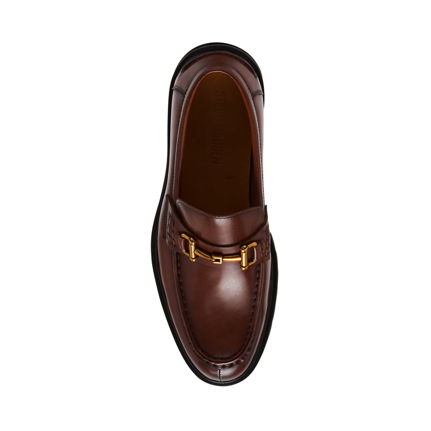 Marlow Tan Leather Men's Formal Slip-On Shoes - view 7