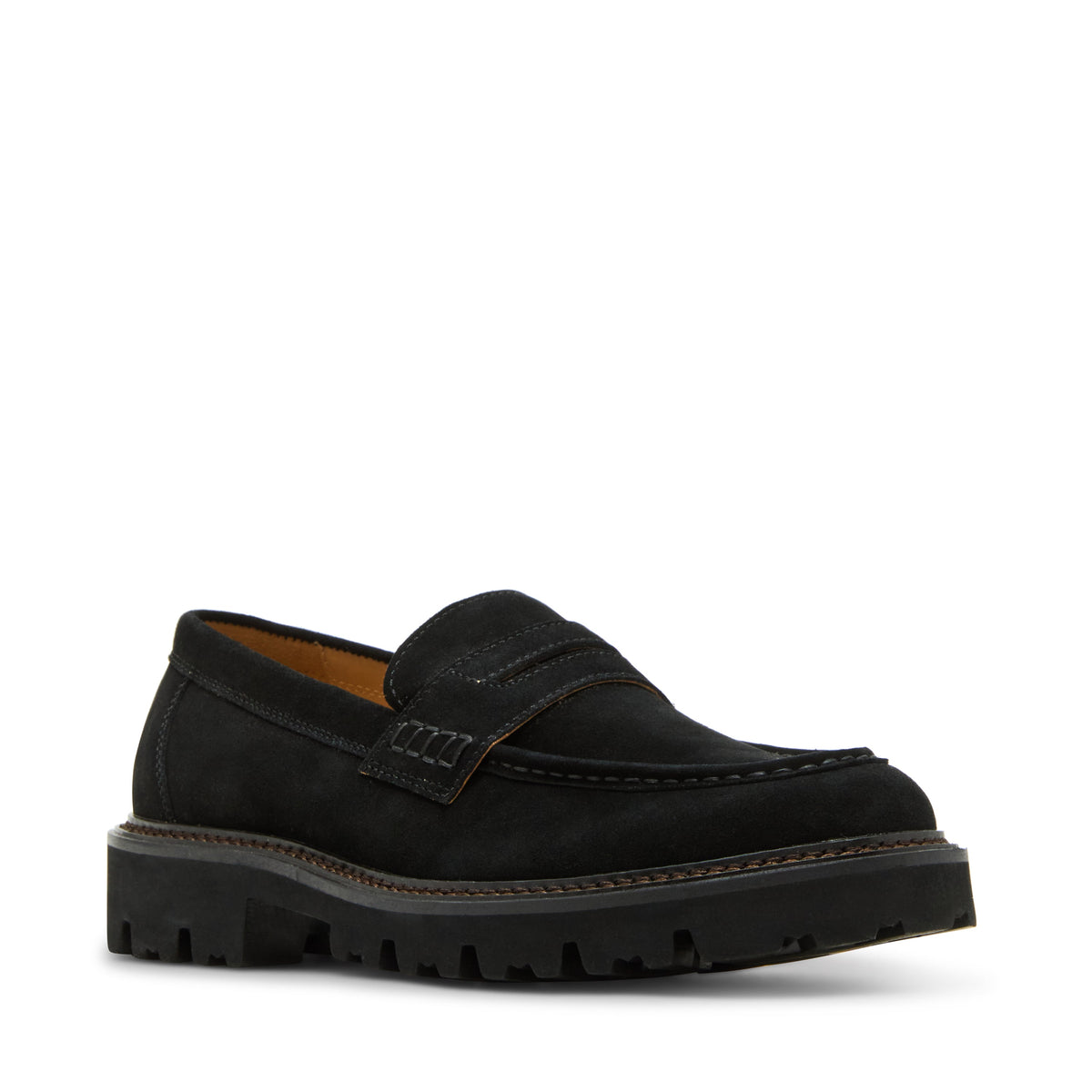 Noordin Men's Black Loafers