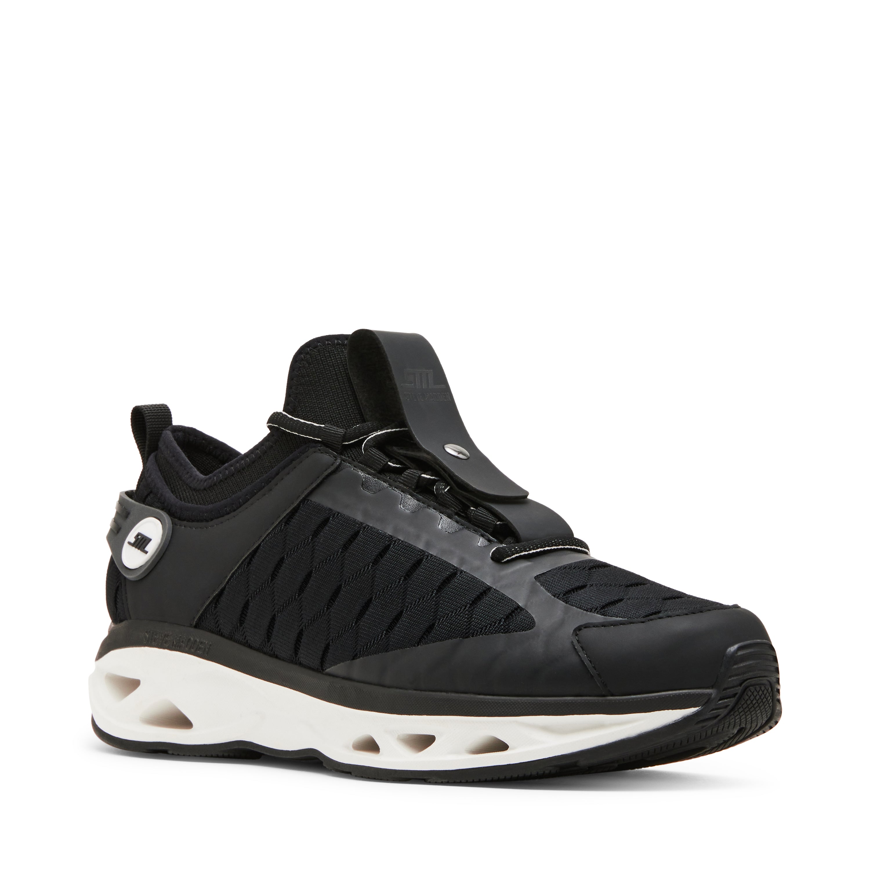 SUCCESSION2 BLACK SNEAKERS