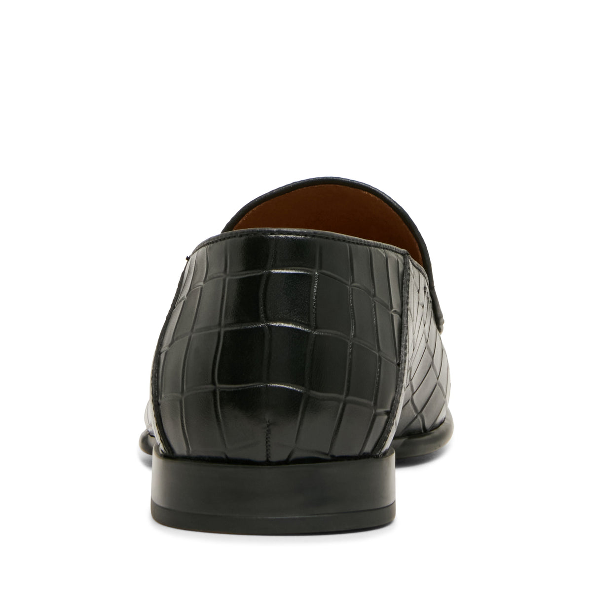Steve Madden Sutton-c Men's Black Lace-Up Shoes - rear view