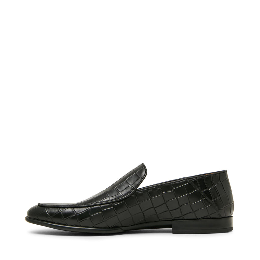 Steve Madden Sutton-c Men's Black Lace-Up Shoes - opposite side profile - view 5