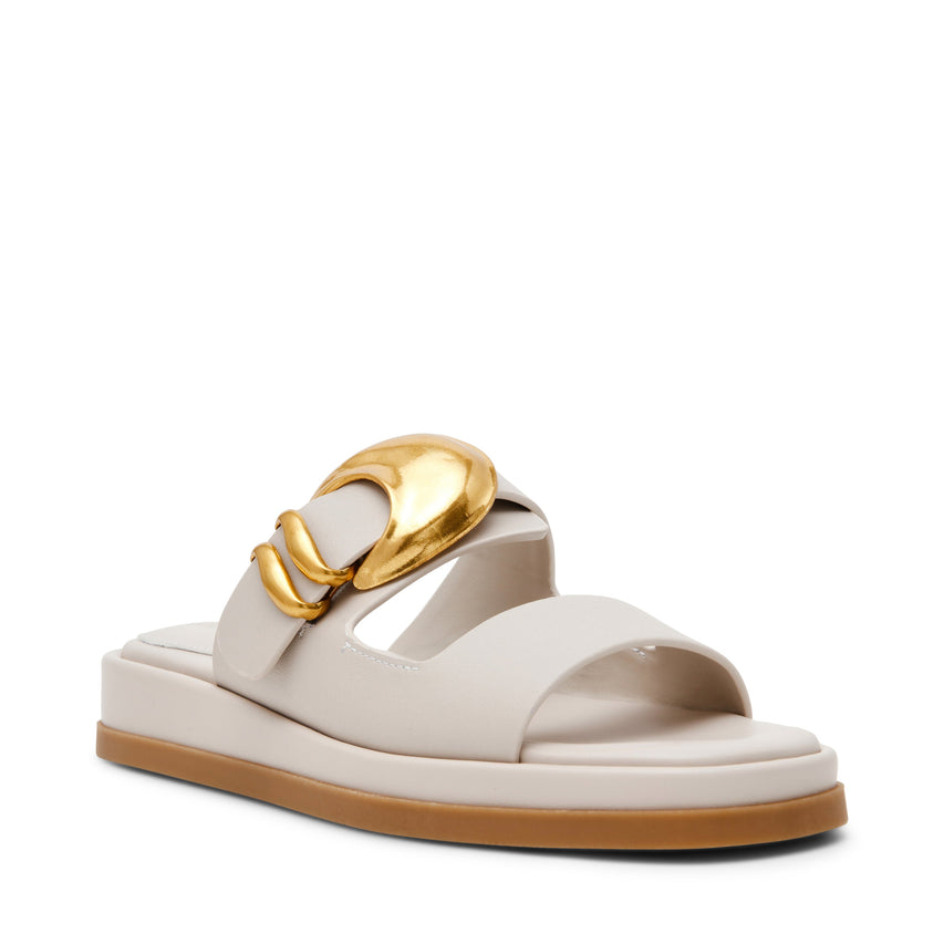 Steve Madden Bay-Ridge Cream Women's Sandals, featured product view