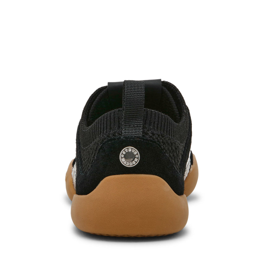 Biscotti Black Women's Sneakers — rear view