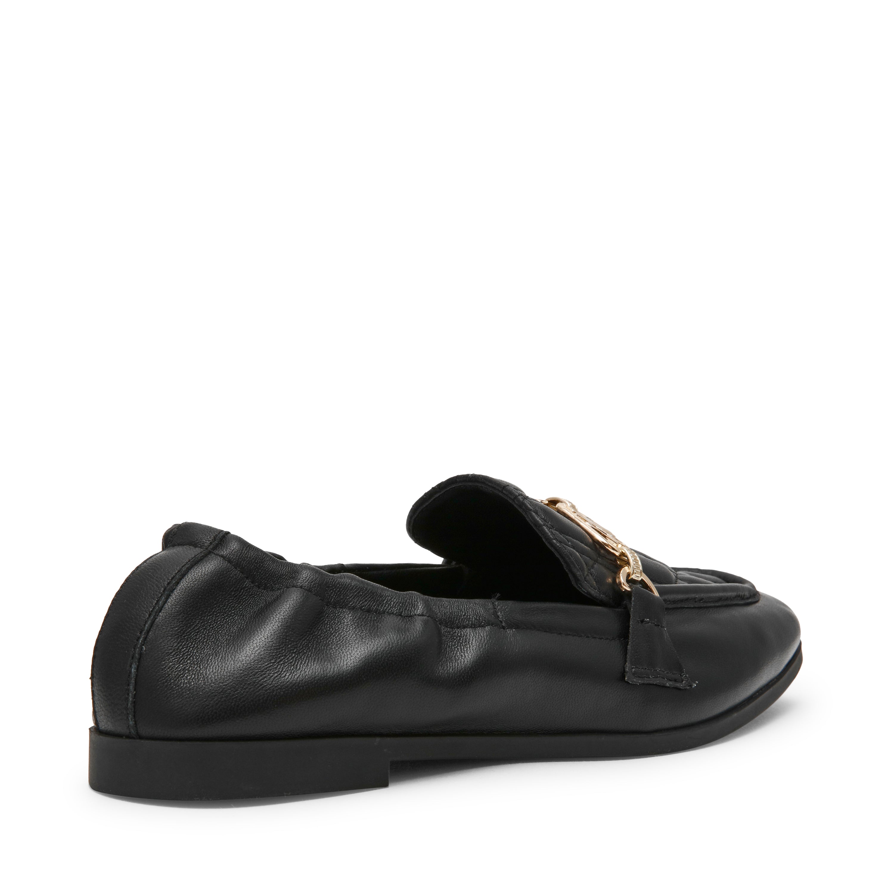 Carrieann Women's Black Loafers — side view