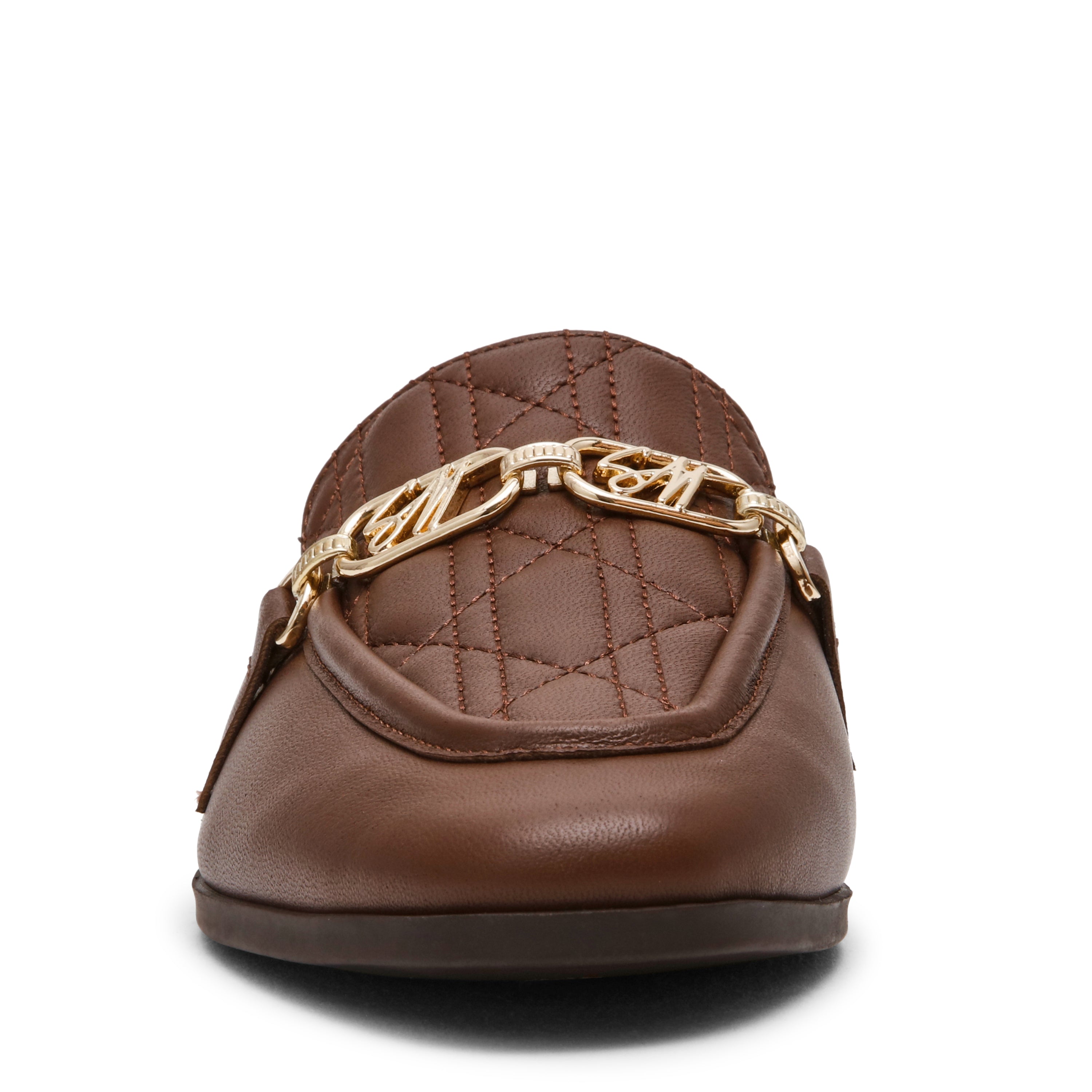 Carrieann Women's Brown Loafers — rear view