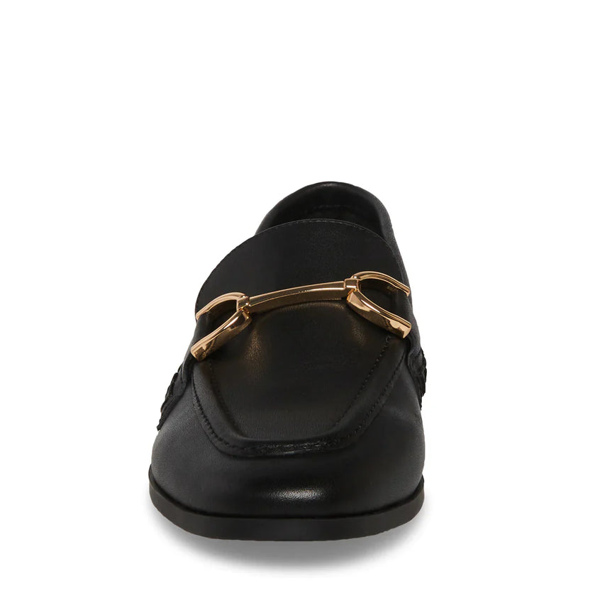 Carrine Women's Black Leather Loafers - view 4