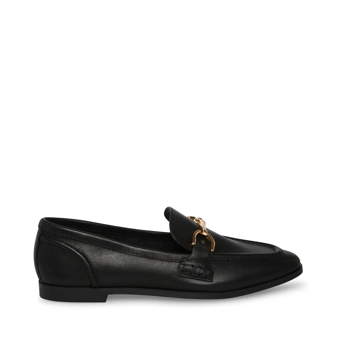 Carrine Women's Black Leather Loafers
