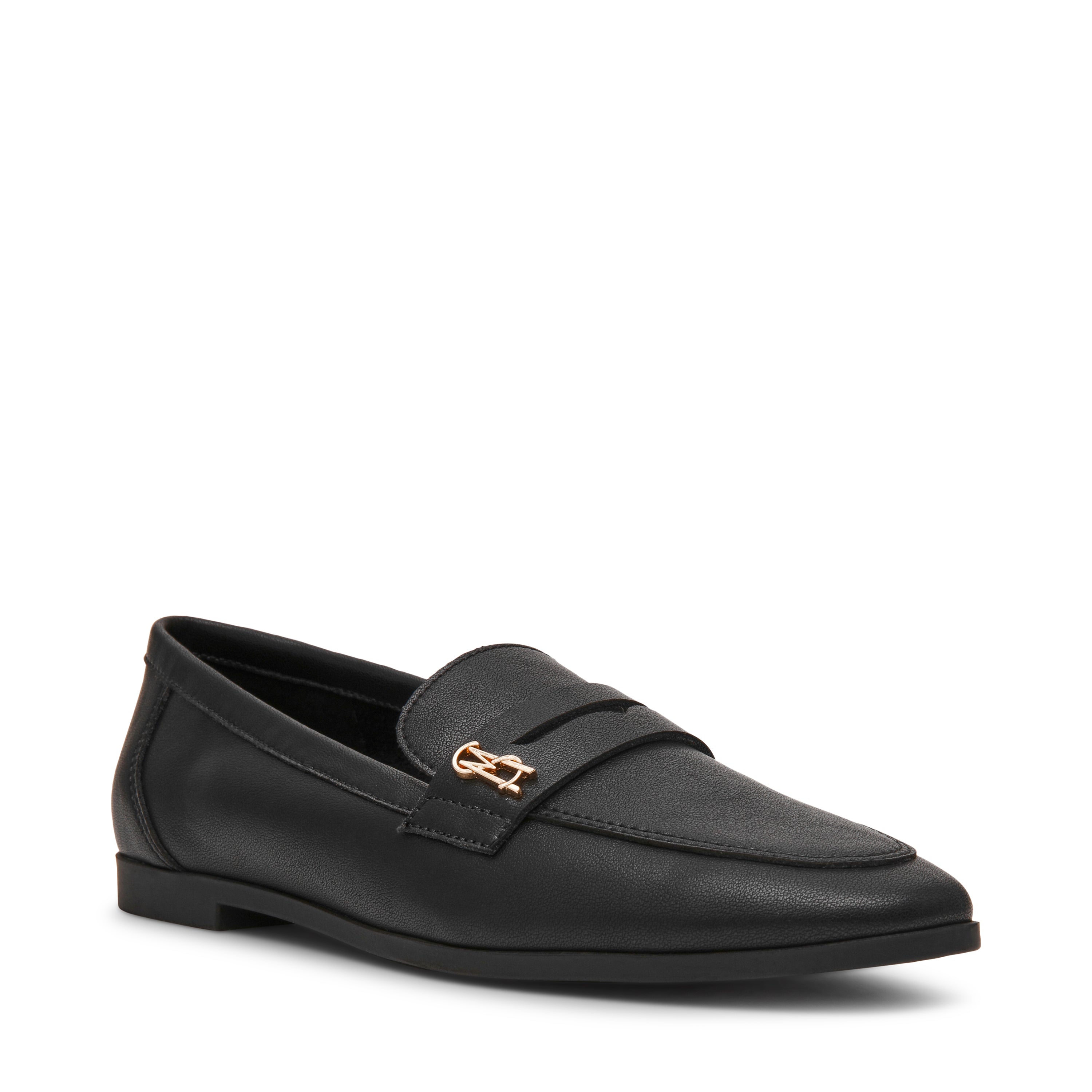 Chaste Women's Black Loafers — front view