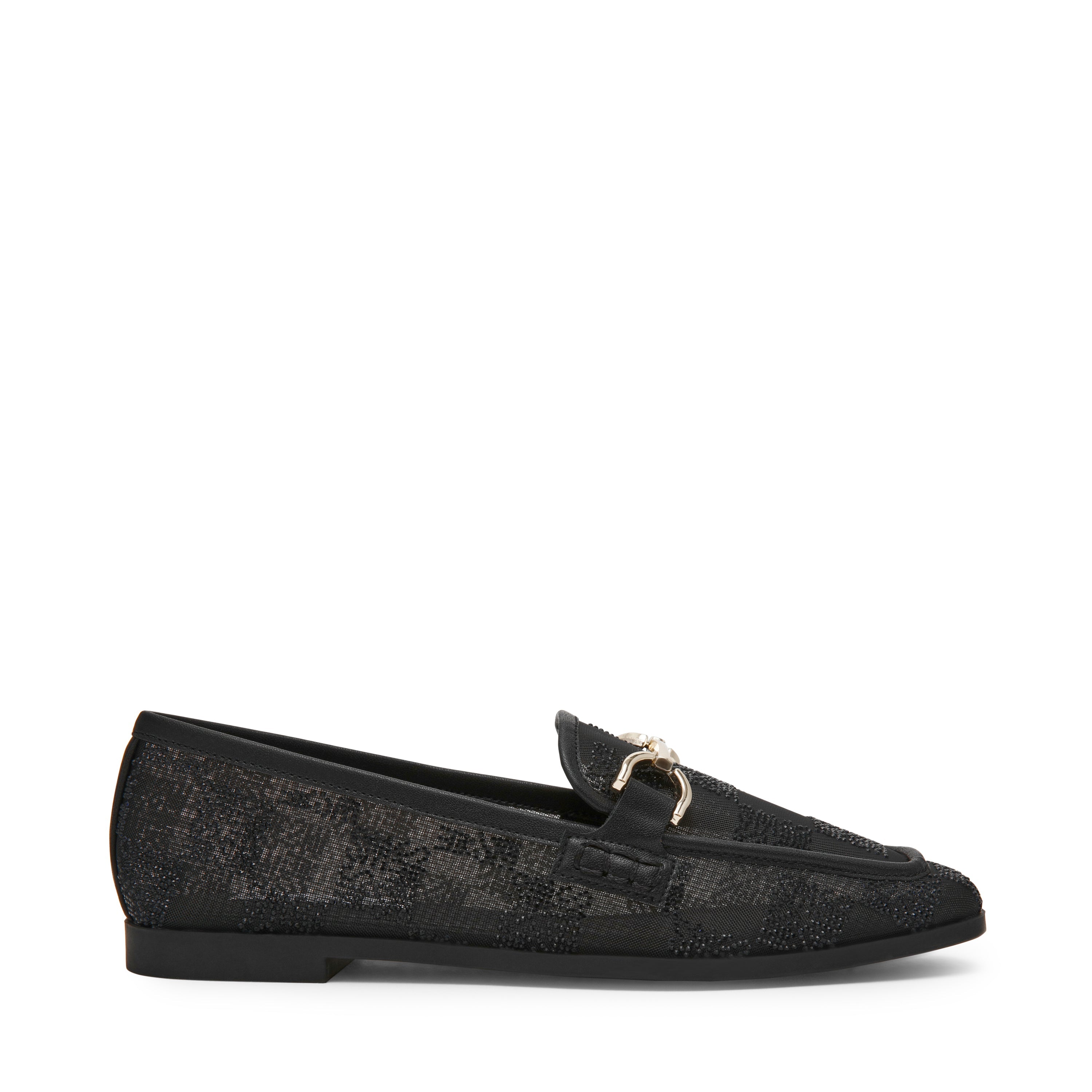 Cityhall Women's Black Loafers — rear view