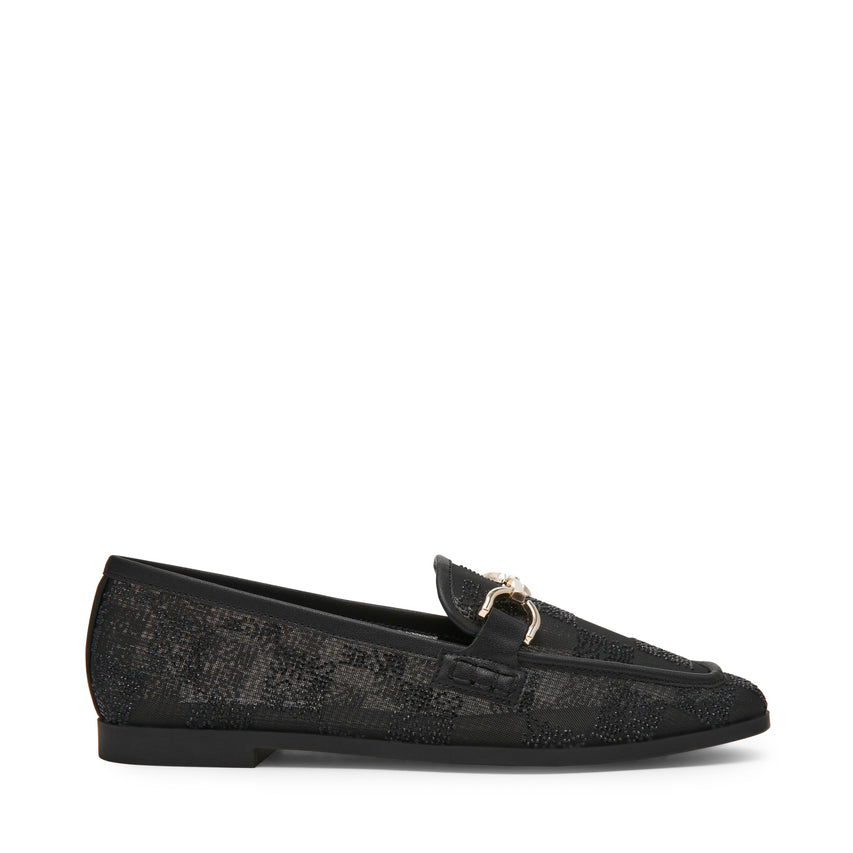 Cityhall Women's Black Loafers — rear view