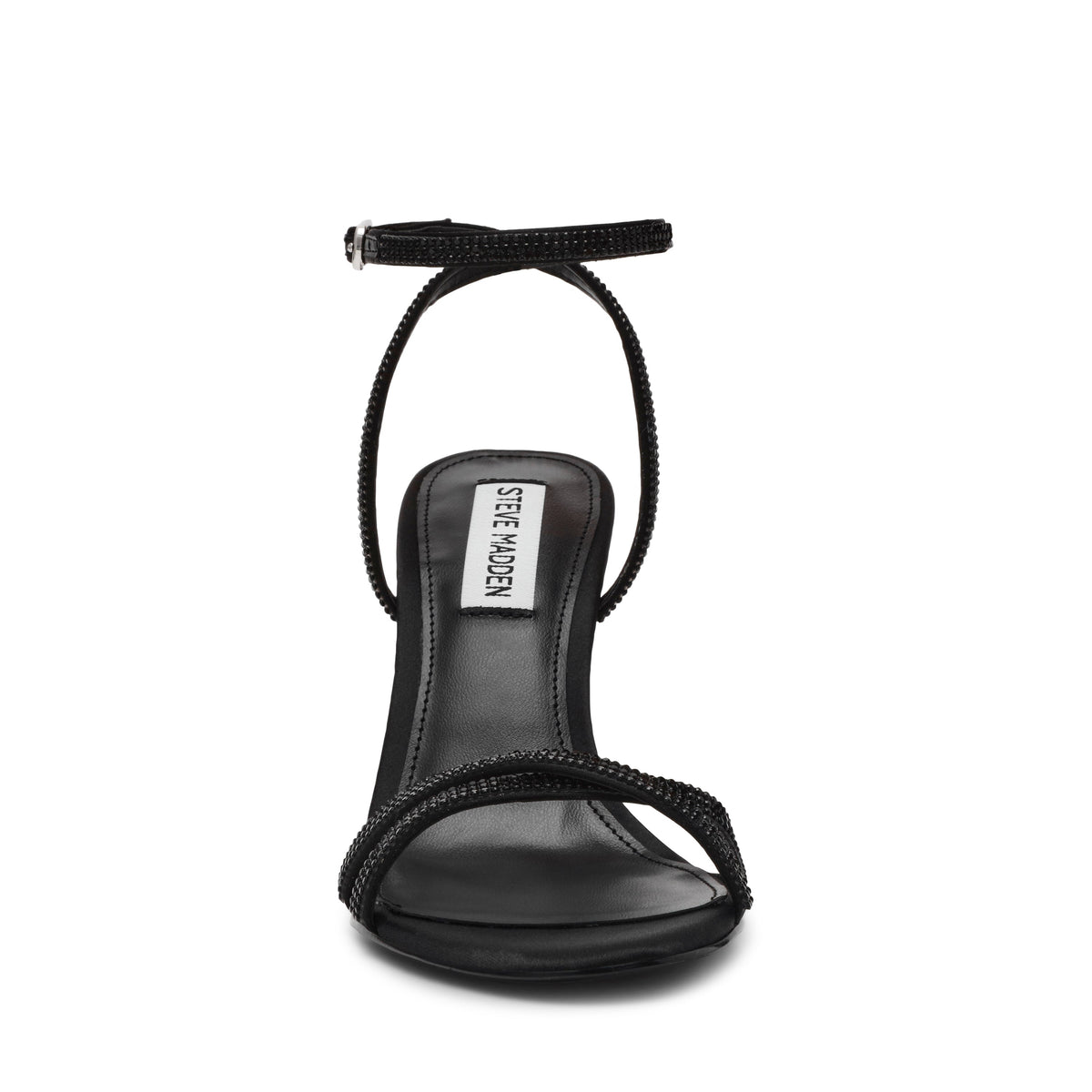 Steve Madden Jypsey-Cnr Black Women's Heeled Sandals, front view