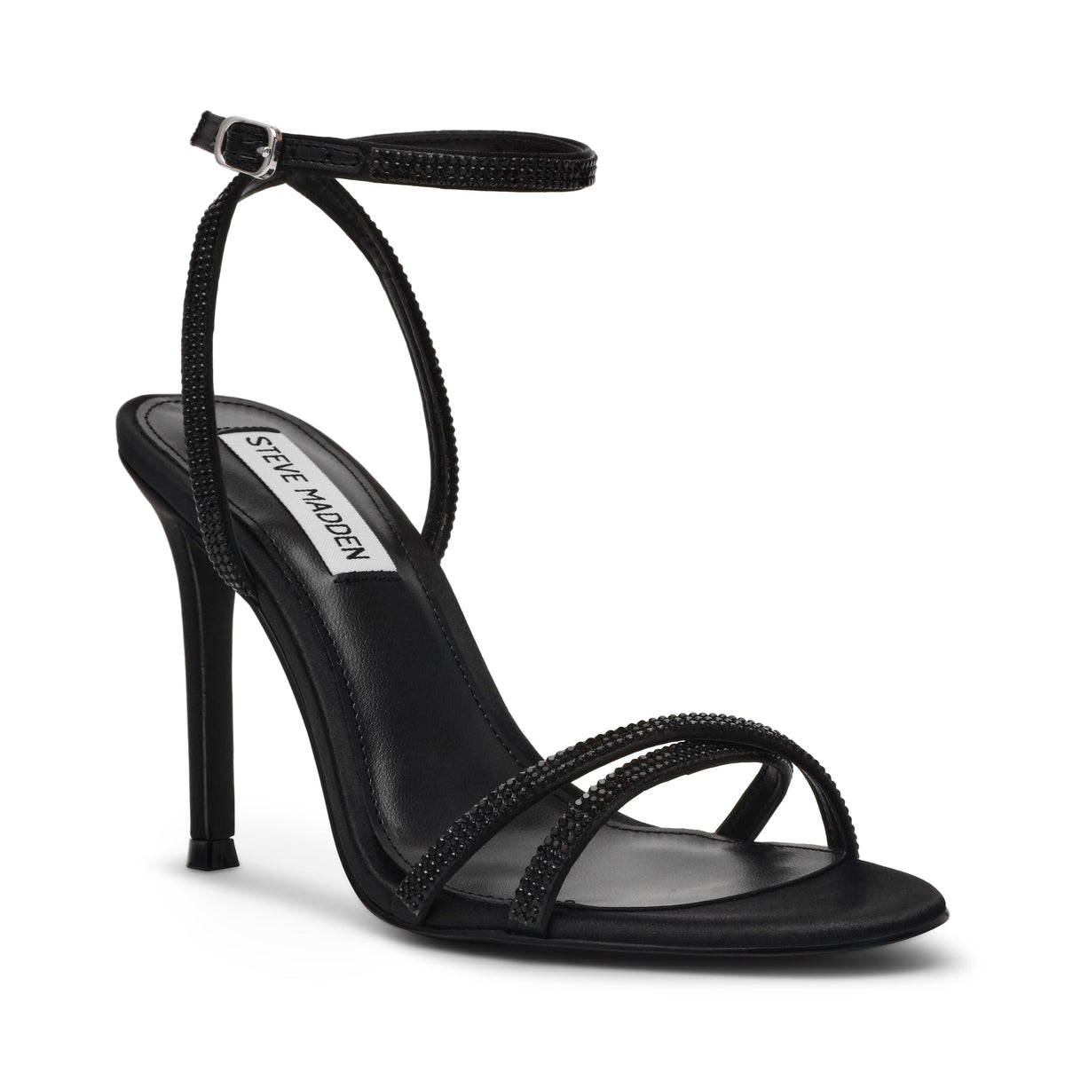 Steve Madden Jypsey-Cnr Black Women's Heeled Sandals, featured product view