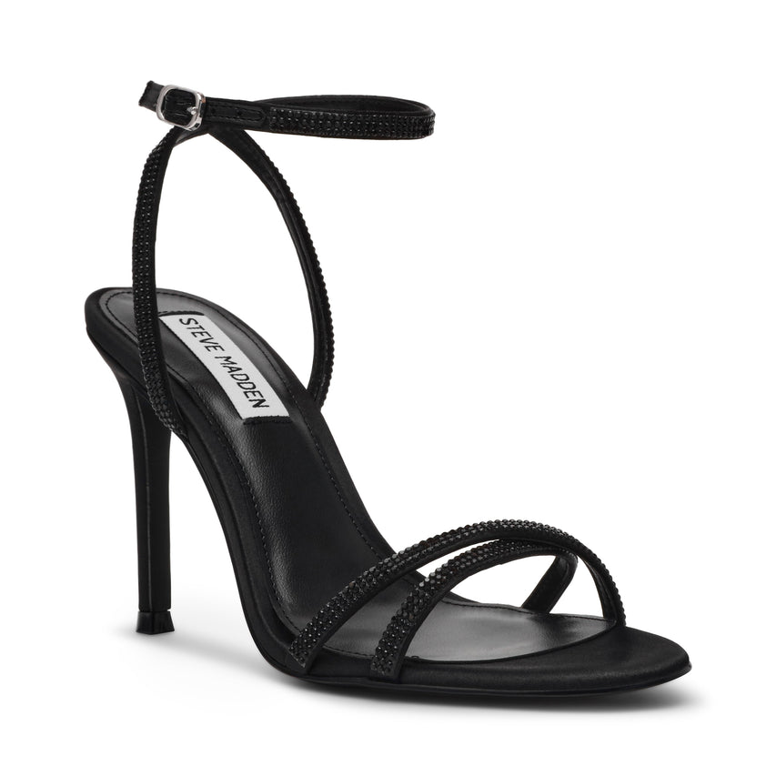 Steve Madden Jypsey-Cnr Black Women's Heeled Sandals, featured product view