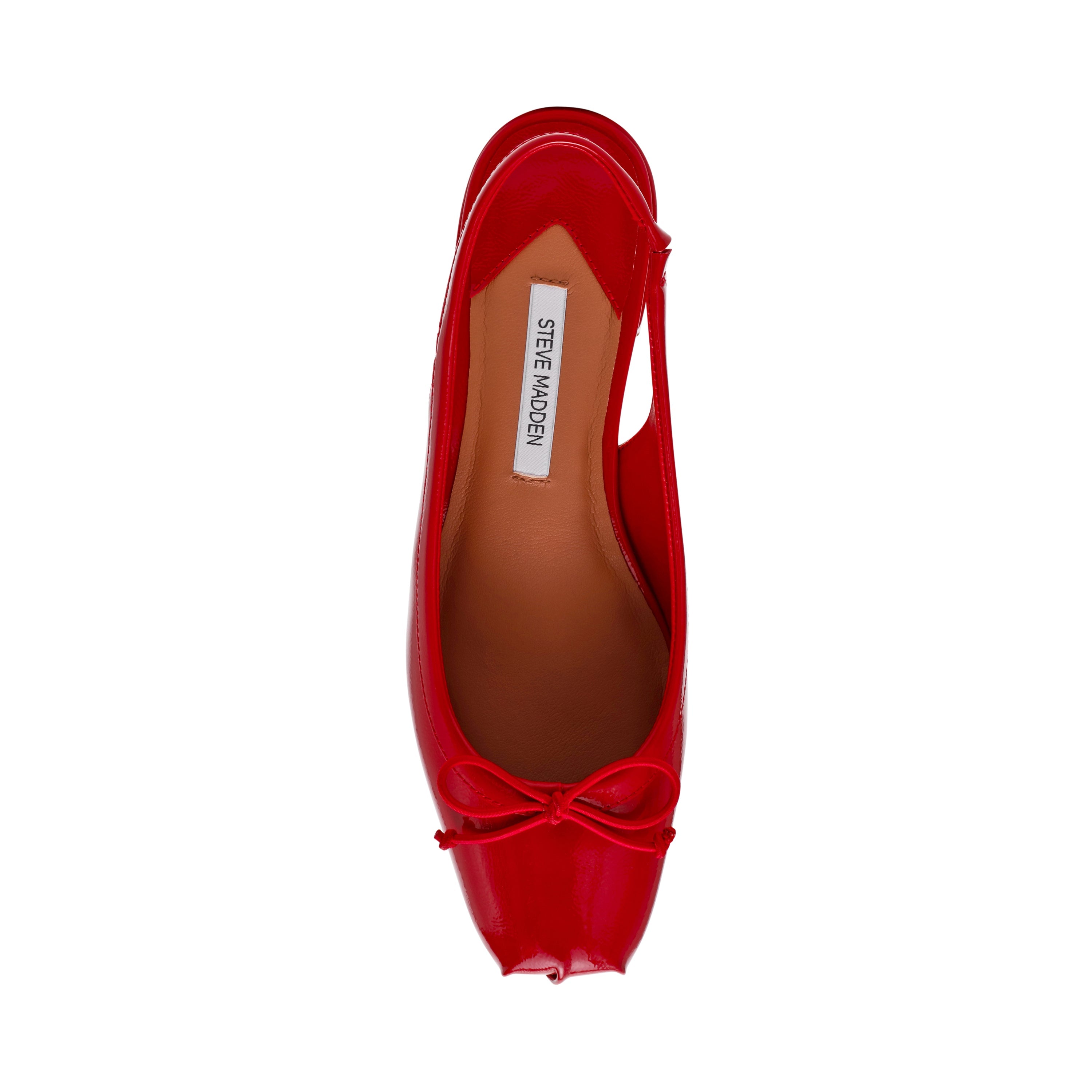 Loved Women's Red Crinkle Patent Heeled Sandals RED CRINKLE PAT — alternate view 6