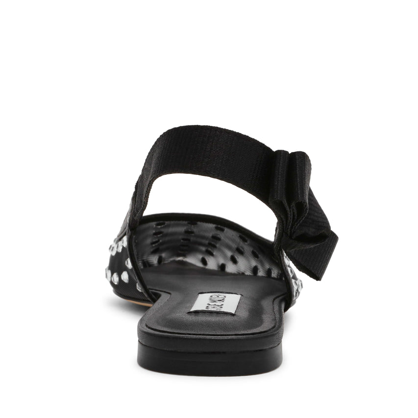 Olyvia-R Women's Black Flat Sandals - view 5
