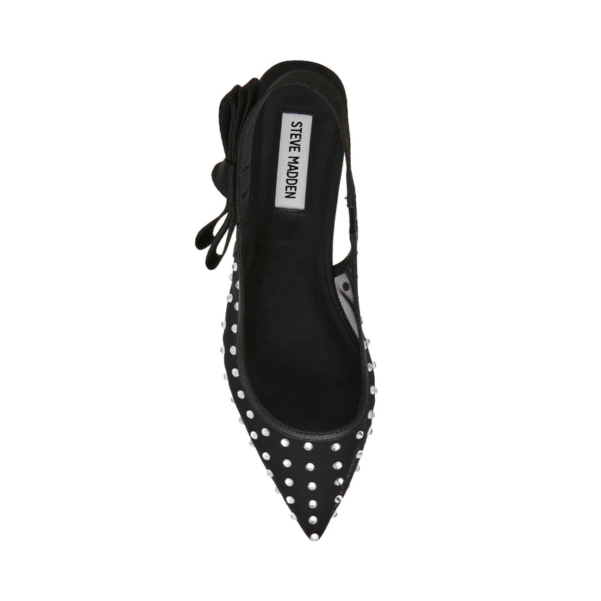 Olyvia-R Women's Black Flat Sandals - view 6
