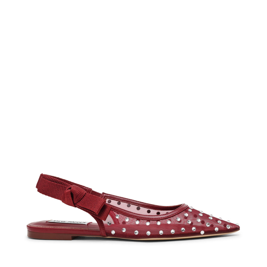 Olyvia-R Women's Cherry Red Flat Sandals - view 3