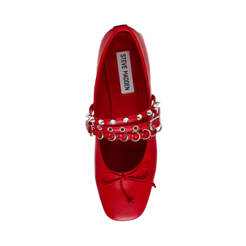 Preppy Women's Red Heels - view 7