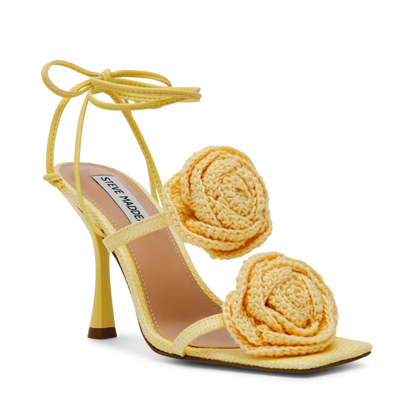 ROSALITA YELLOW HEELS