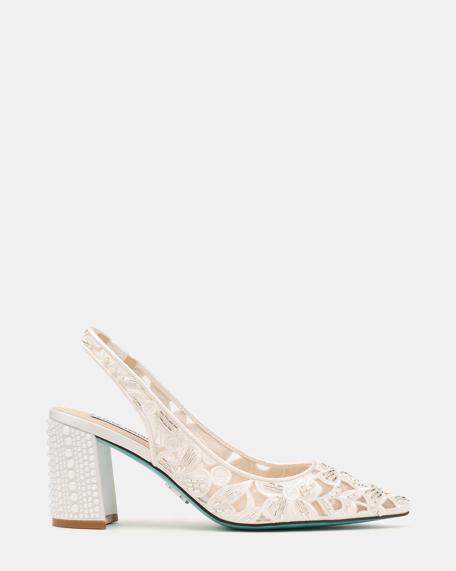Sb-kit Women's Ivory Heeled Sandals IVORY — front view