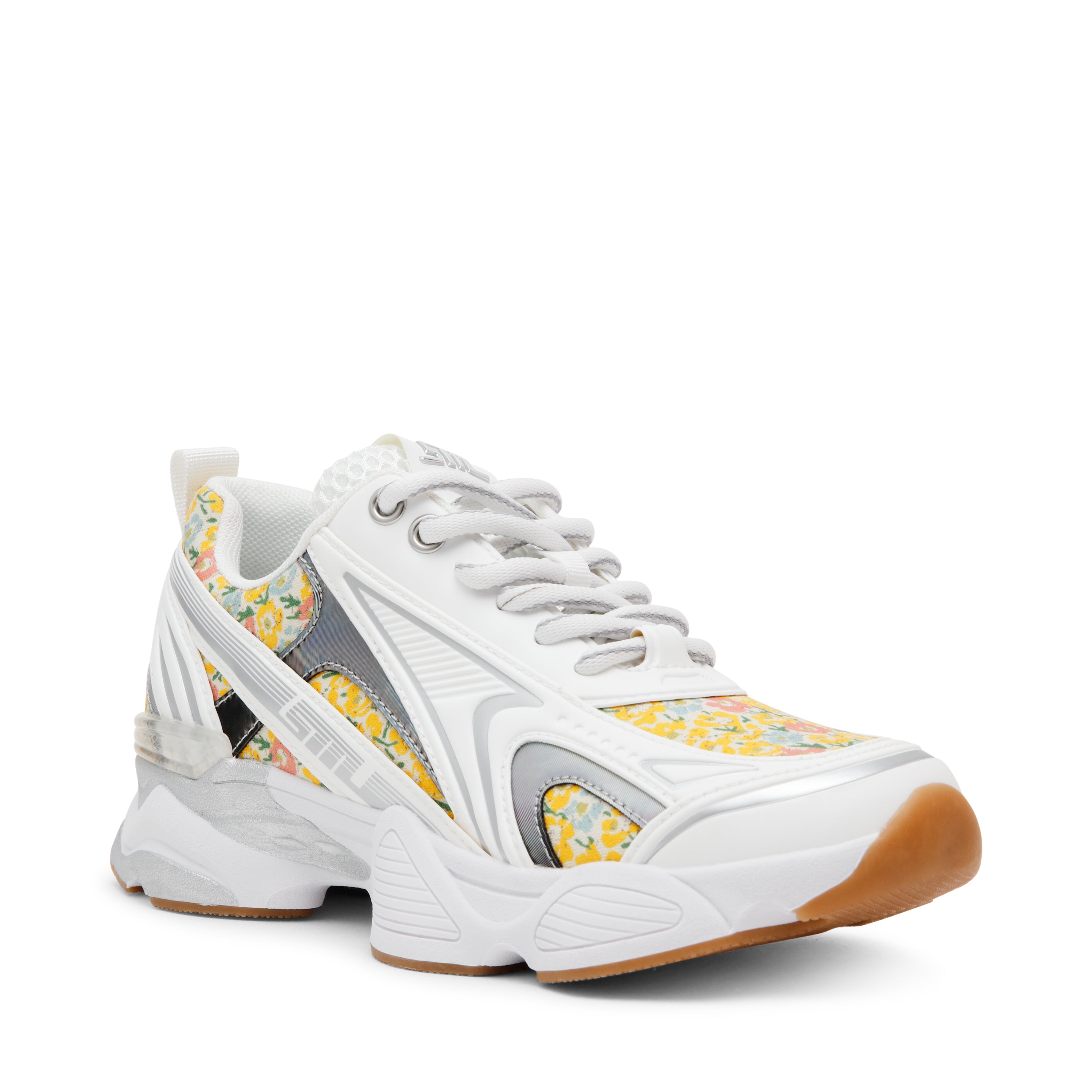 SPEEDSTER-E YELLOW FLORAL SNEAKERS