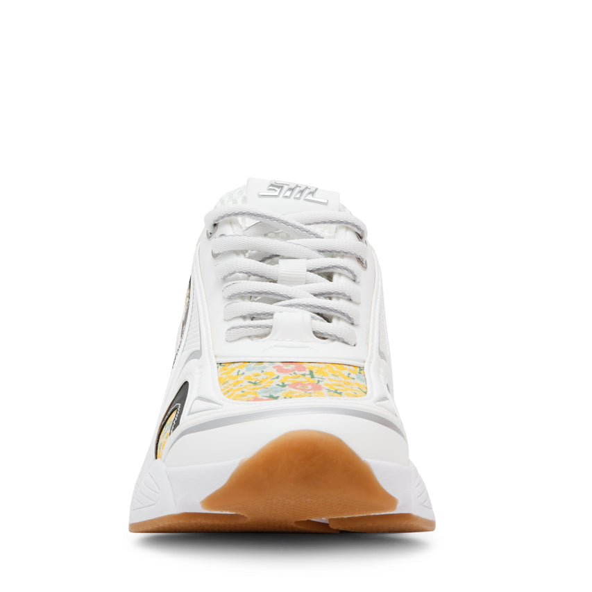 SPEEDSTER-E YELLOW FLORAL SNEAKERS