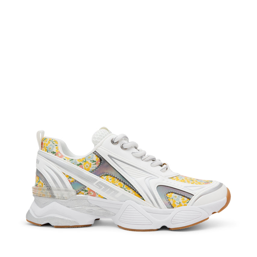 SPEEDSTER-E YELLOW FLORAL SNEAKERS