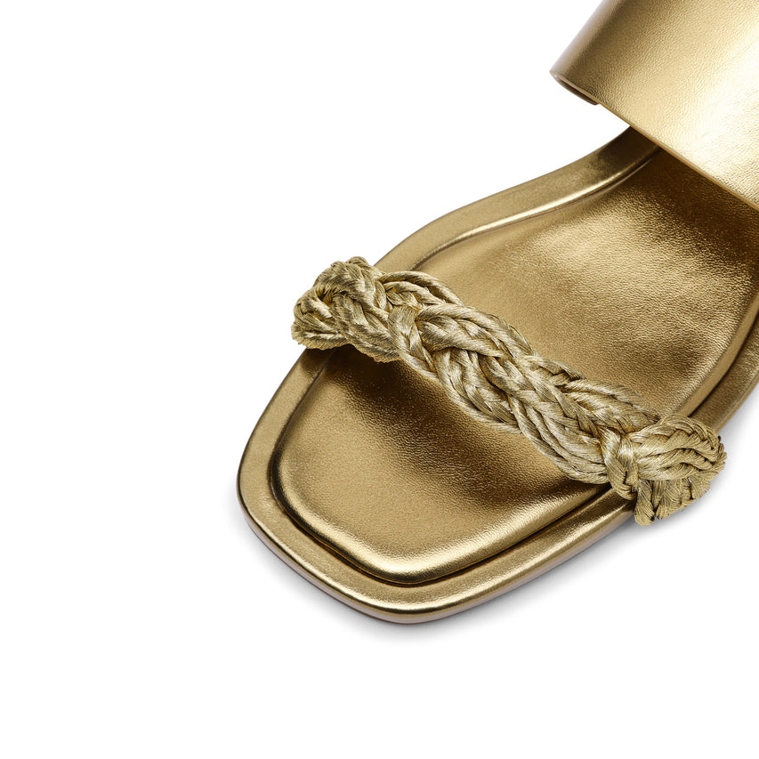 Vineyards Women's Bronze/Gold Flat Sandals - view 7