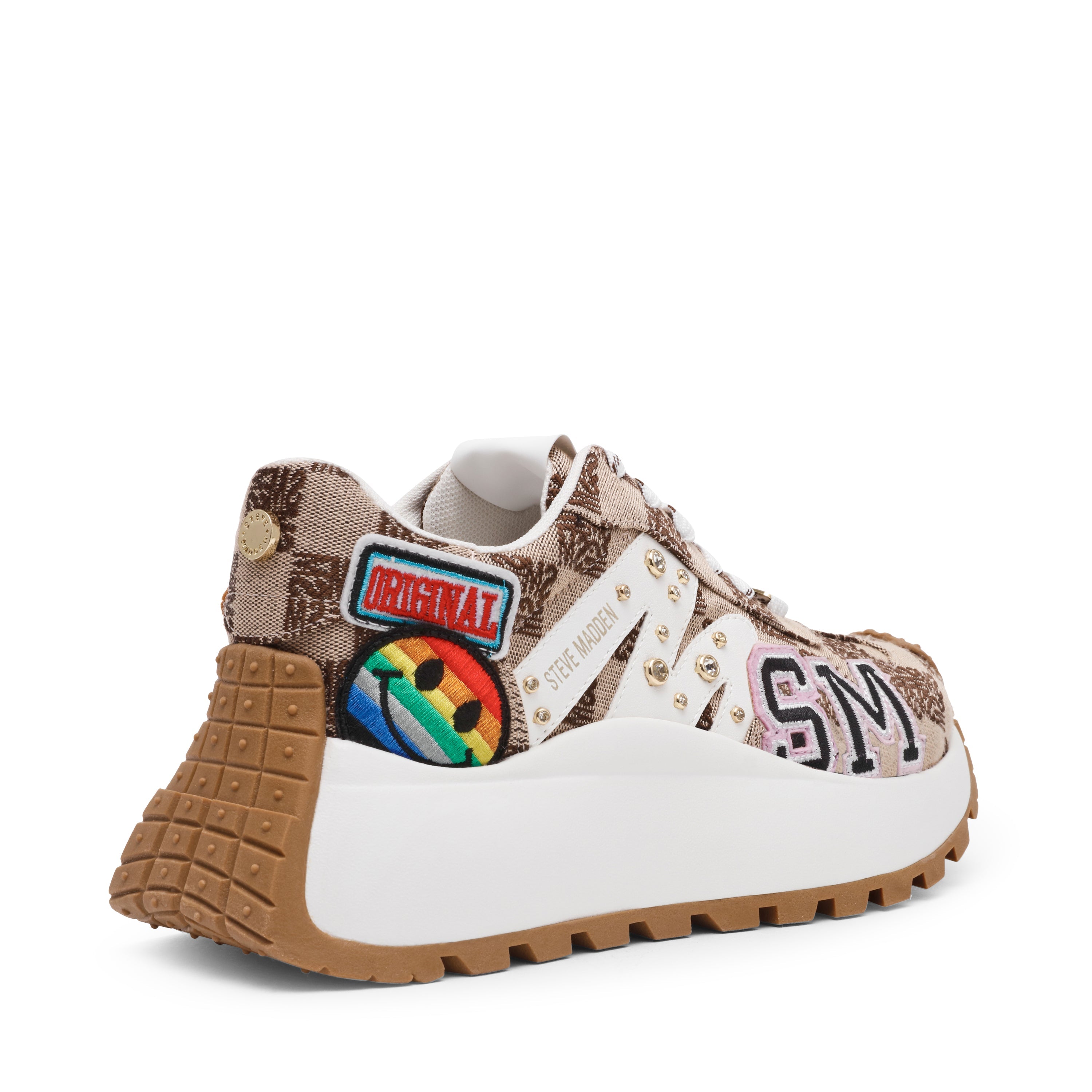 SUPERCAMPO-F BROWN SNEAKERS - view 2