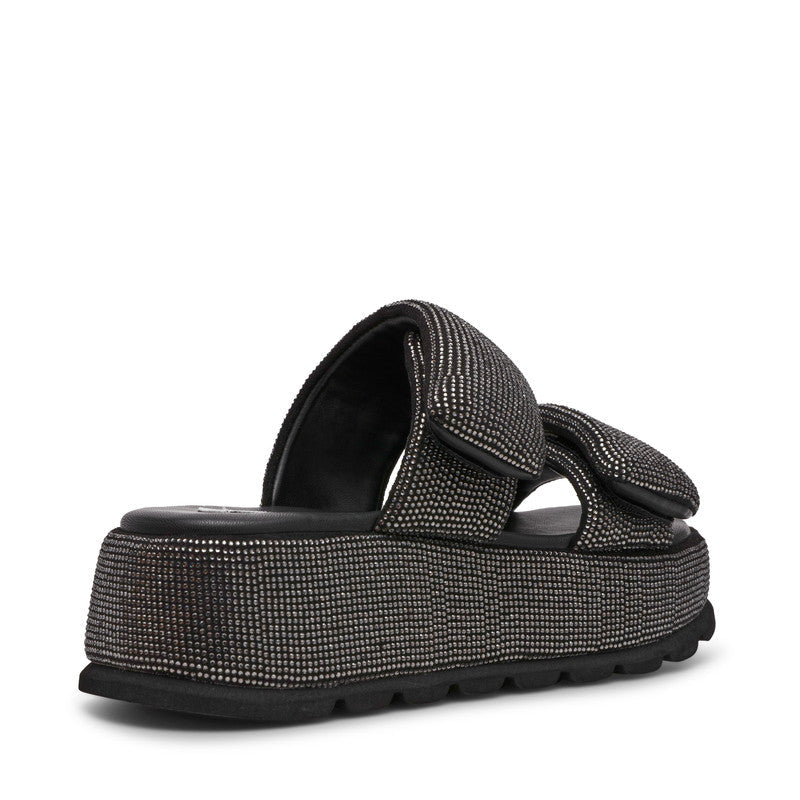 Tokiyo Black Women's Wedge Sandals - view 2