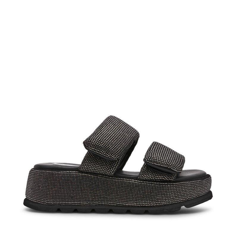 Tokiyo Black Women's Wedge Sandals - view 5