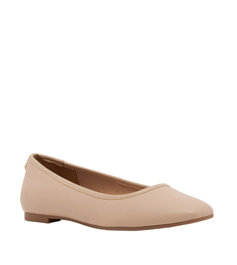VALI TAN BALLET FLATS