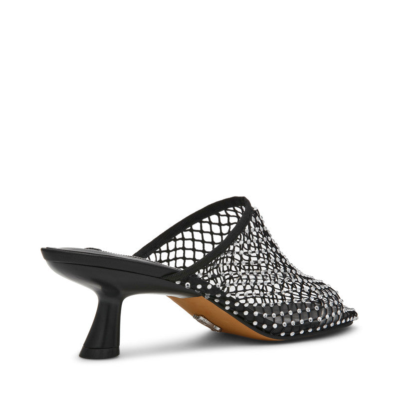Steve Madden X-ray Women's Black Mules - side profile - view 2