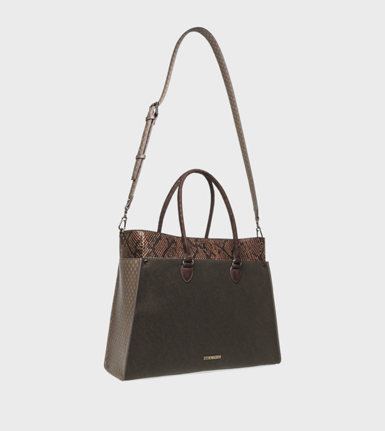Bmario-M Brown & Bronze Women's Tote Bag - view 4