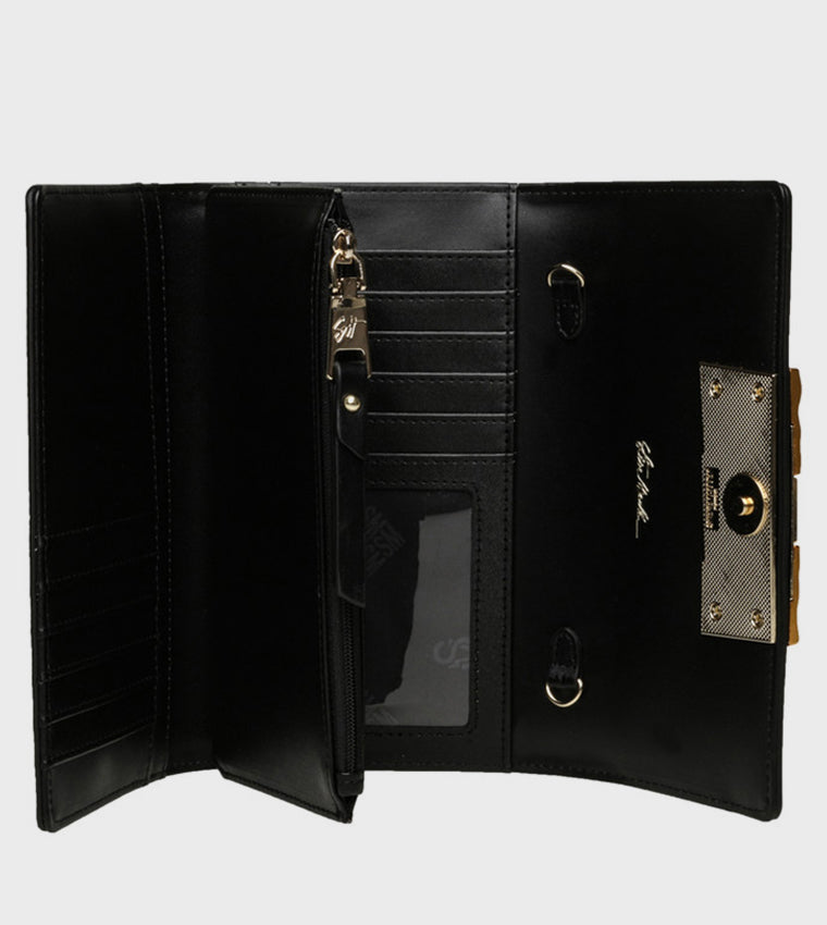 Bclaud Black/Gold Women's Wallet BLACK/GOLD - view 2