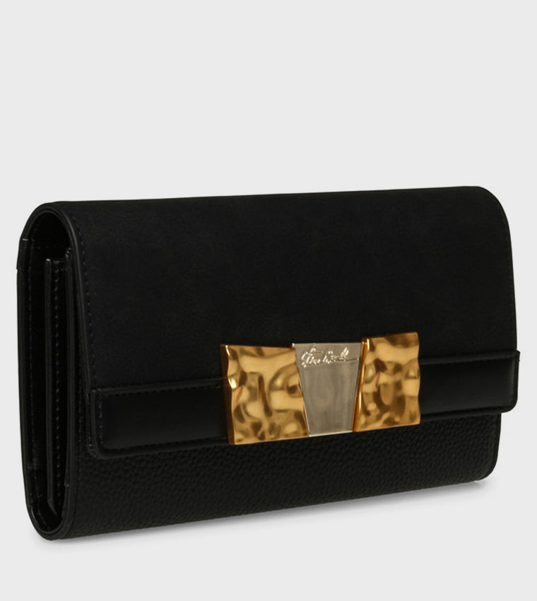 Bclaud Black/Gold Women's Wallet BLACK/GOLD - view 4